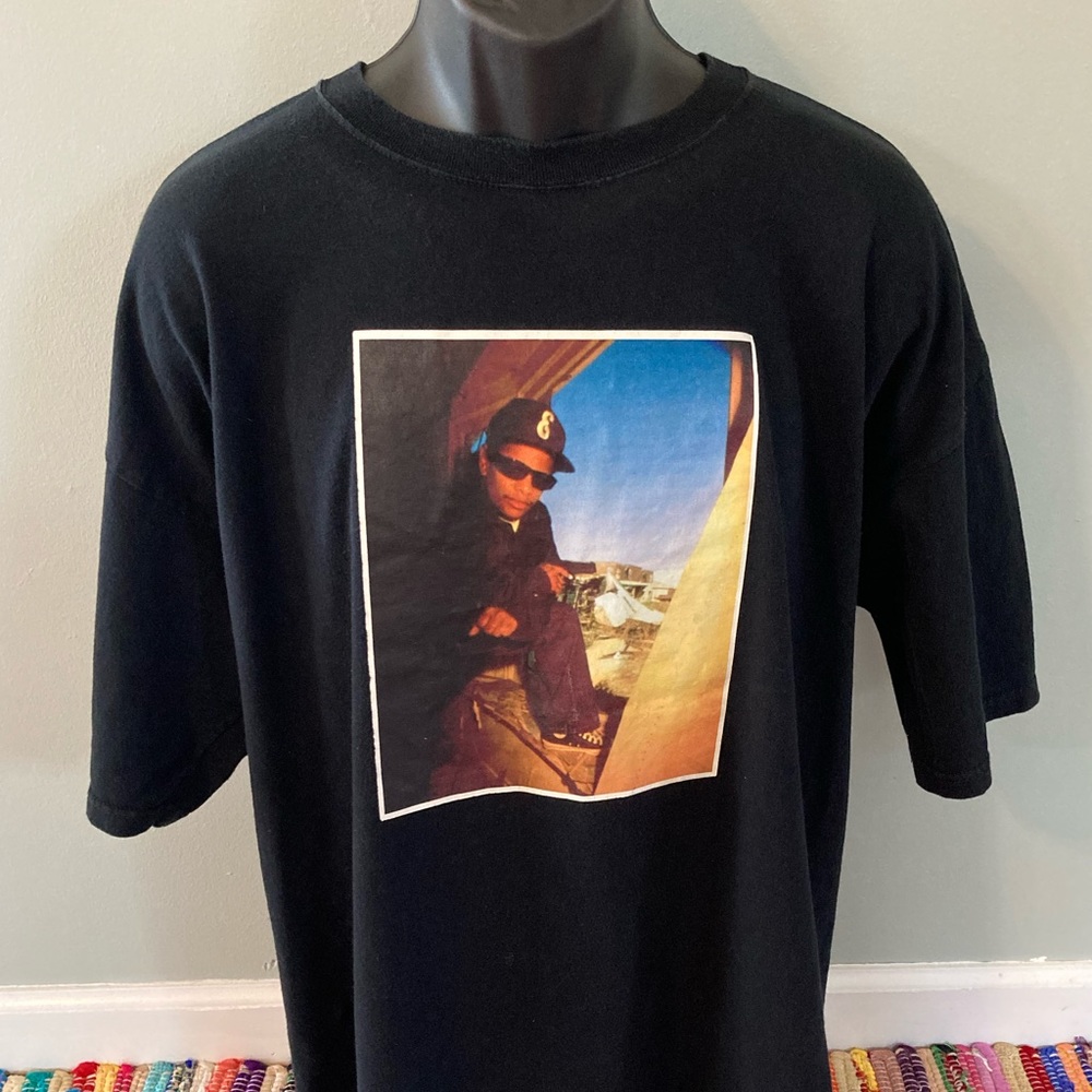 y2k Easy E Rap Tee Shirt NWA Ruthless Records Hip Hop Ganster California XXXL